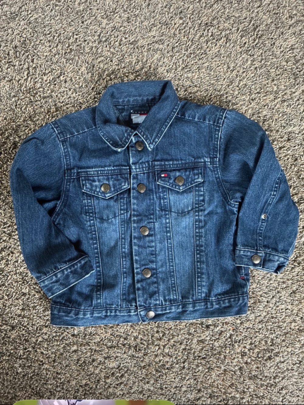 Tommy Hilfiger Dark Blue Kids Denim Jacket